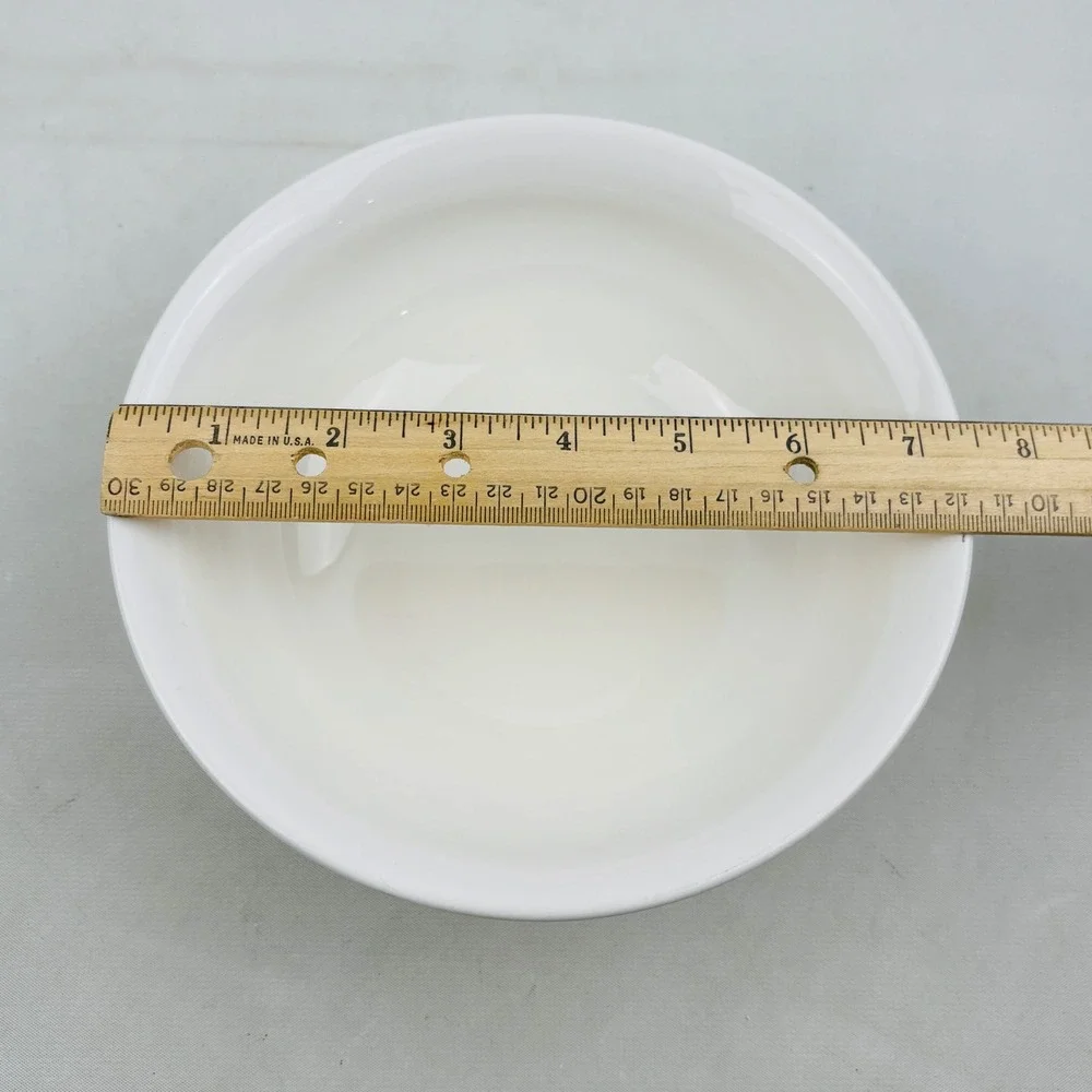 Pfaltzgraff Filigree White Round Serving‎ Bowl 7.5